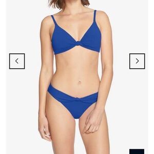 Robin Piccone Blue Bikini Set size S
